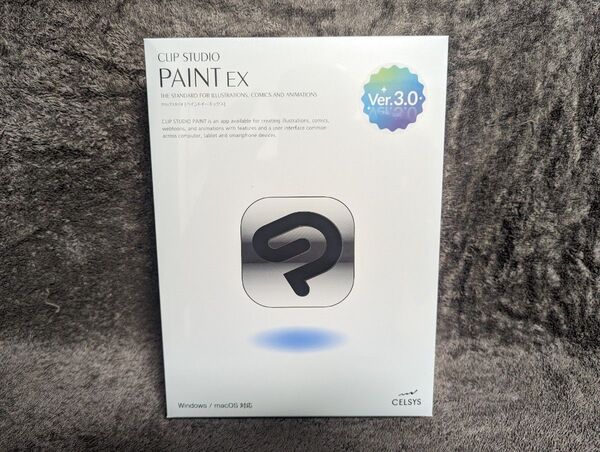 CLIP STUDIO PAINT EX 3.0 無期限版パッケージ(win/mac) 新品未開封