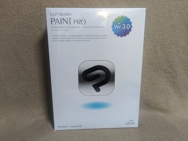CLIP STUDIO PAINT PRO 3.0 無期限版パッケージ(win/mac) 新品未開封