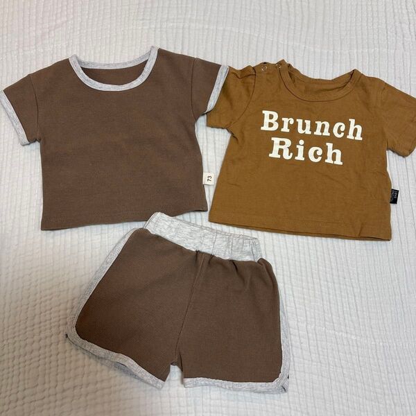 韓国子ども服 セットアップ、Tシャツセット