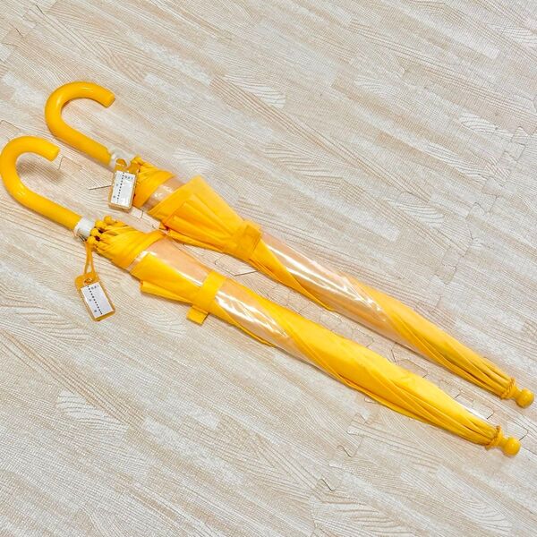 2本セット★50cm傘 透明窓 使用回数少なめ