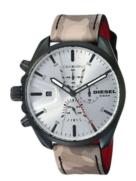 【DIESEL/ディーゼル】腕時計 アナログ レザー ベージュ ホワイト 人気