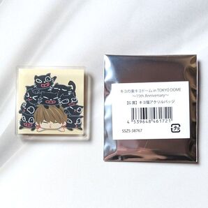 キヨくじ キヨ猫アクリルバッジ G賞 キヨ猫いっぱい