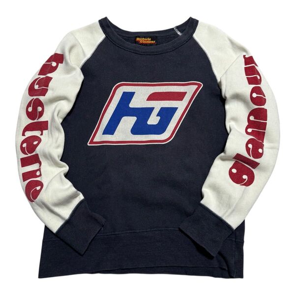 【入手困難】HYSTERIC GLAMOUR ヒステリックグラマー ヴィンテージ スウェット フロントロゴ FREE ユニセックス