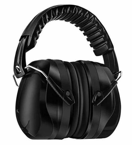 防音イヤーマフ 遮音値34dB 折りたたみ型 超弾力性ヘッドバンド