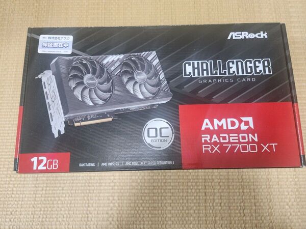 RX7700XT 12GB ASRock Radeon challenger