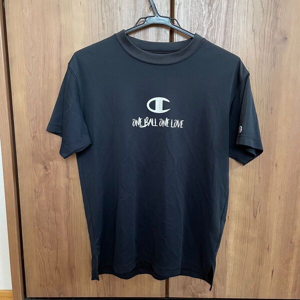 Champion Tシャツ ONE BALL ONE LOVE 黒 ブラック Lサイズ