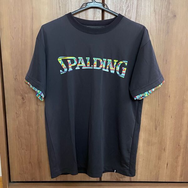 SPALDING Tシャツ ブラック系