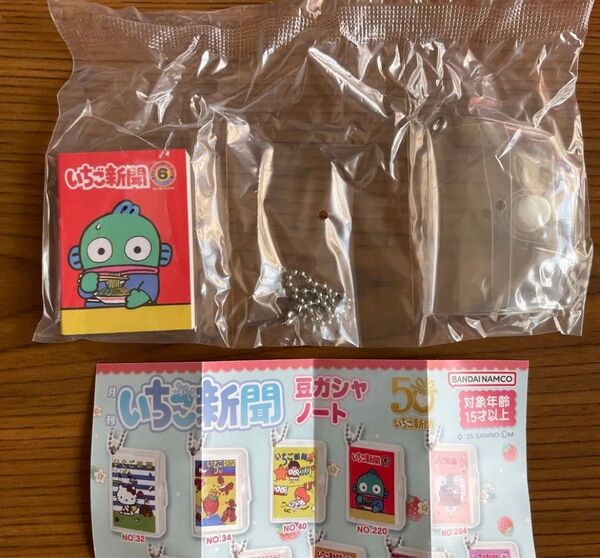 サンリオキャラクターズ いちご新聞 豆ガシャノート No.220 ハンギョドン ガチャ