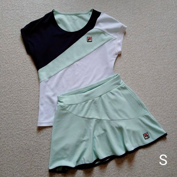 FILA フィラ テニスウェア 上下セット S