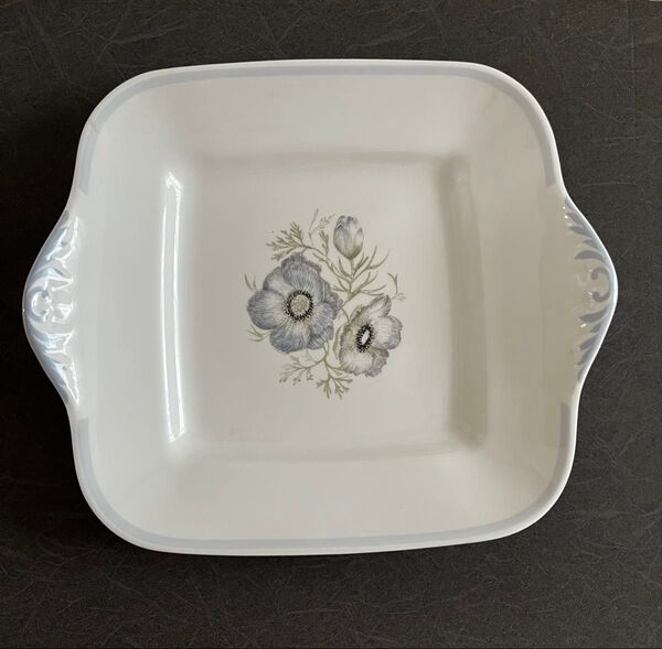 ウェッジウッド グレンミスト スクエアプレート WEDGWOOD