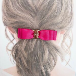 ポニーフック*リボン ハンドメイド アザレア