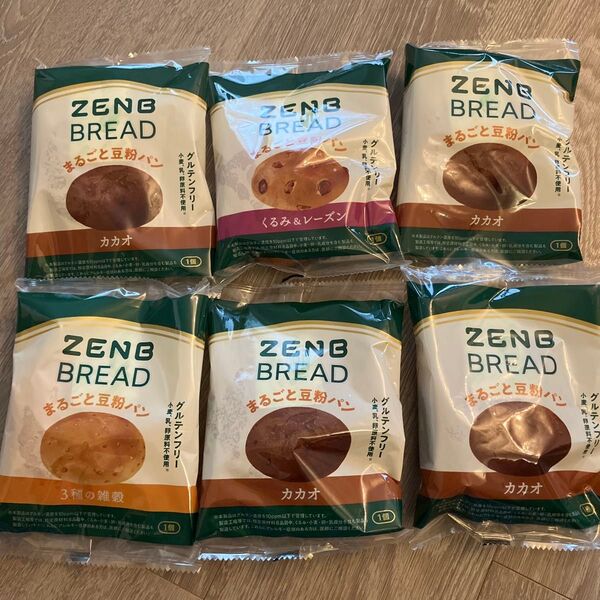 ZENB BREAD ゼンブブレッド 6袋