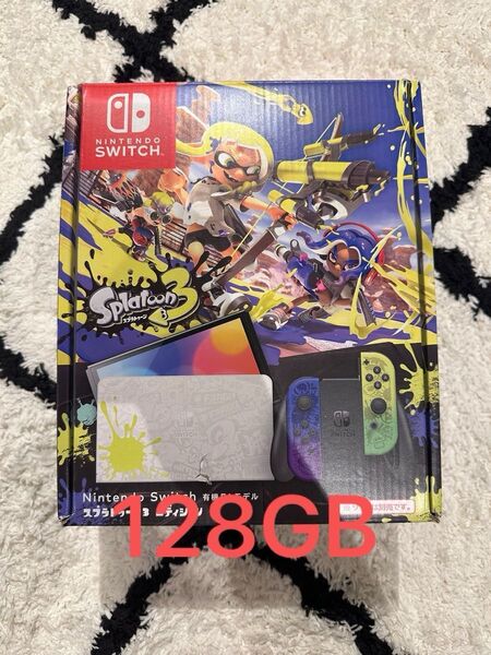 Nintendo Switch 有機ELモデル スプラトゥーン3エディション 任天堂 スイッチ+128GB SDカード
