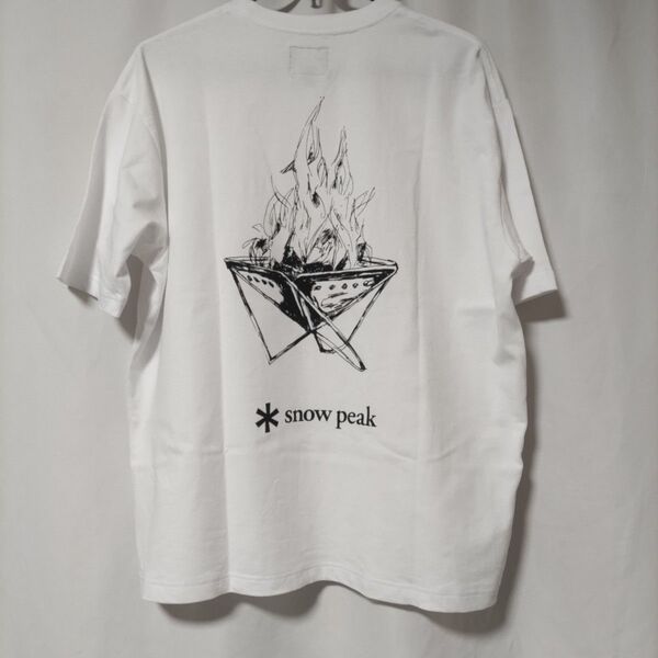 JOURNAL STANDARD ジャーナルスタンダードSNOW PEAK スノーピーク別注Camp Fire プリントTシャツ