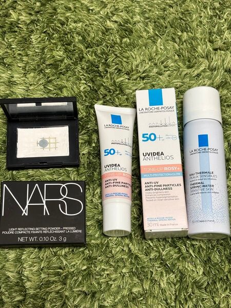 NARSライトリフレクティングセッティングパウダープレストNミニ 02415 3g おまけ トーンアップローズ+