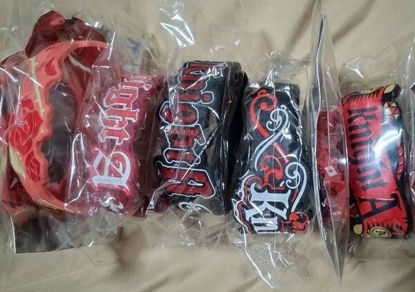 ばぁうくん ラバーバンド アクリルバングル 纏め売り KnightA 騎士A STPR