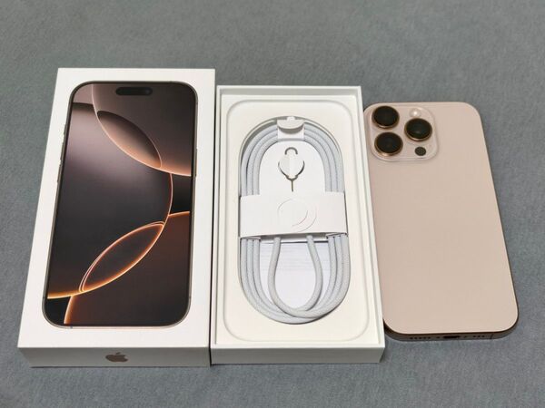 Apple iPhone 16 Pro 128GB 香港版 デザートチタニウム