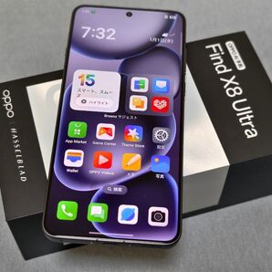 OPPO Find X8 Ultra 16GB/512GB 黒と純正ケース