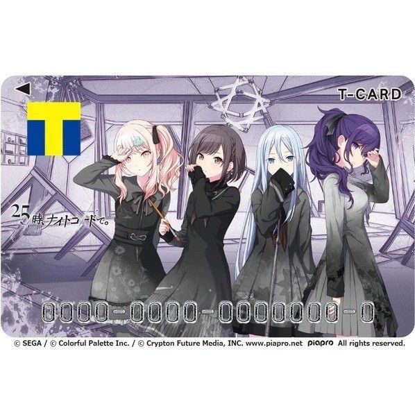 25時、ナイトコードで。 2024ver プロジェクトセカイ プロセカ 初音ミク Tカード Vポイントカード 新品未開封 未登録