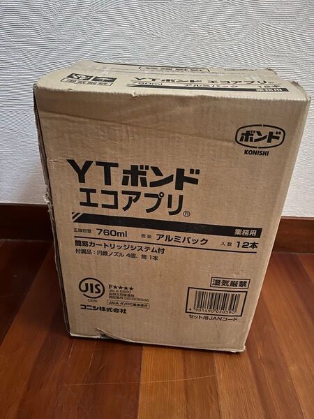 コニシ YTボンド エコアプリ 760mlアルミパック 12本