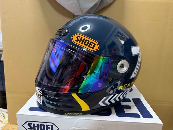 バイク ヘルメット SHOEI Glamster 06 CHEETAH C.C サイズXL 61~62