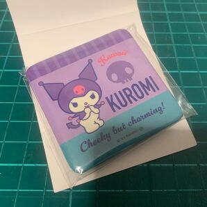 新品未開封★サンリオキャラクターズ★缶バッジ★ヴィンテージレトロ 四角★クロミちゃん