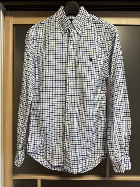 Ralph Lauren ラルフローレン スリムフィット オックスフォード シャツ ボタンダウン ストレッチ 長袖シャツ チェック