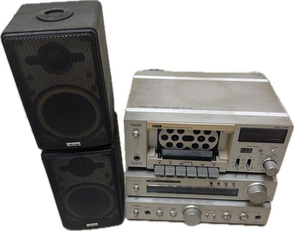 Aurex ST-T15 FM/AMチューナー SB-A15プリメインアンプ PC-D05 カセットデッキ
