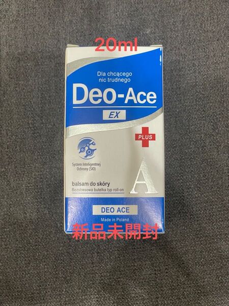 デオエースEX プラス 20ml デオドラント ロールオン 無香料 並行輸入品