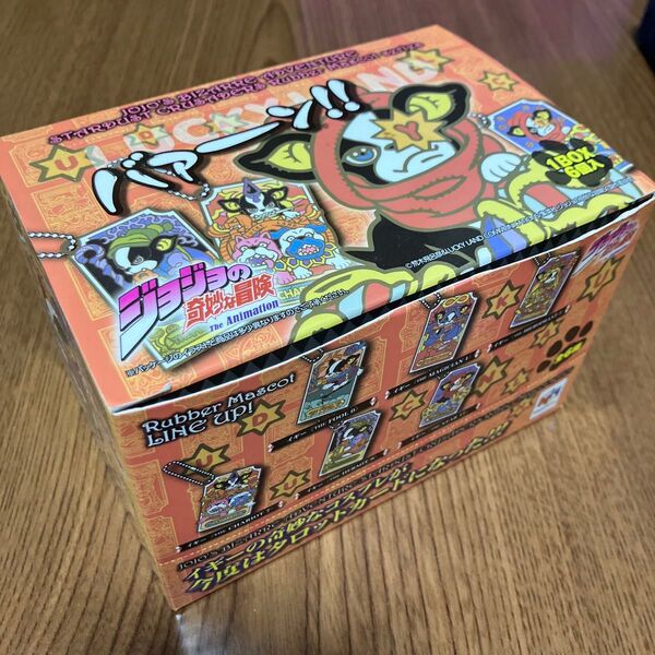 ジョジョの奇妙な冒険 イギーの奇妙なコスプレ ラバーマスコット 1BOX ☆外箱のみ