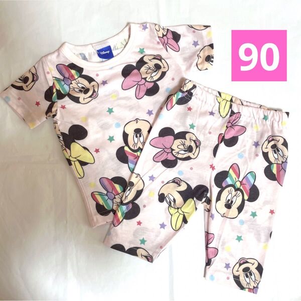 新品未使用 しまむら ミニー パジャマ ピンク 90㎝