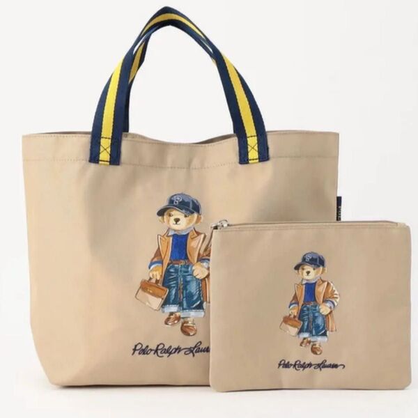POLO RALPH LAUREN(ポロ ラルフ ローレン) トートバッグとポーチ 新品未開封 タグ付き