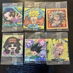 HUNTER×HUNTER/ ハンターハンター シール シークレット込み6枚セット