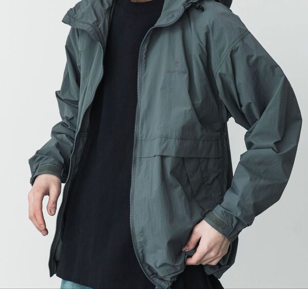 新品 別注 Snow Peak Apparel×DOORS Nylon Tussah Jacket GRAY Lサイズ