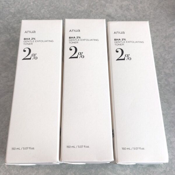Anua BHA2% マイルドピーリングトナー 3本セット