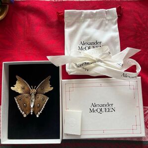 【終了間近 Alexander McQueen ペーパーウェイト バタフライ アレキサンダーマクィーン ノベルティ アクセサリー