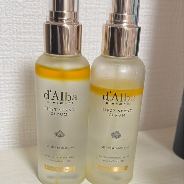 d'Alba ダルバ ファーストスプレーセラム 100ml 黄色
