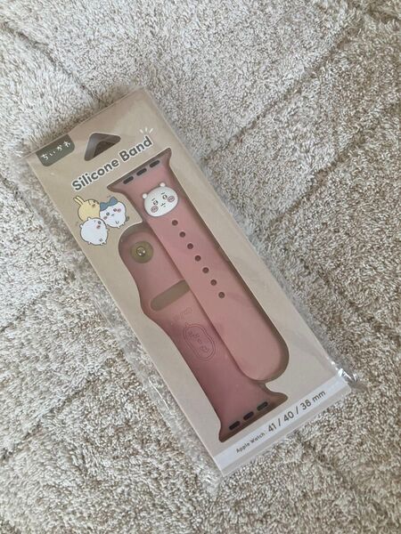 新品 ちいかわApple Watch シリコンバンド ピンク 41/40/38mm 未使用