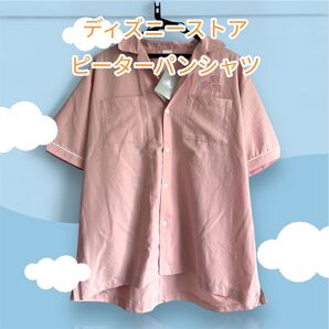 半袖シャツ ディズニーストア マイケルのテディベアシャツ ピンク フリーサイズ ユニセックス