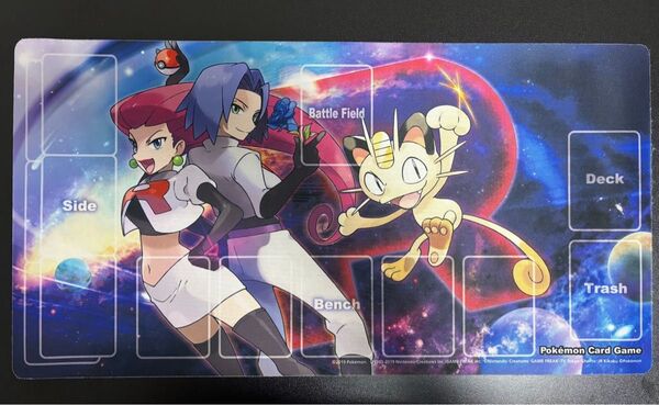 ポケモンカードゲーム プレイマット ロケット団 ムサシ コジロウ ニャース