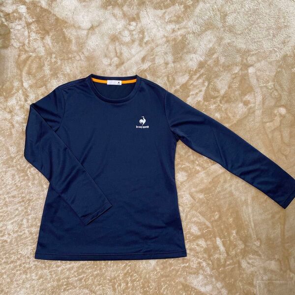 新品ルコックスポルティフ ロングTシャツ ロンT 長袖 吸汗速乾 UV Lサイズ レディース
