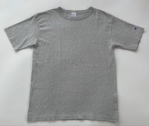 Champion米国製 T1011 半袖Tシャツ L ヘザーグレー
