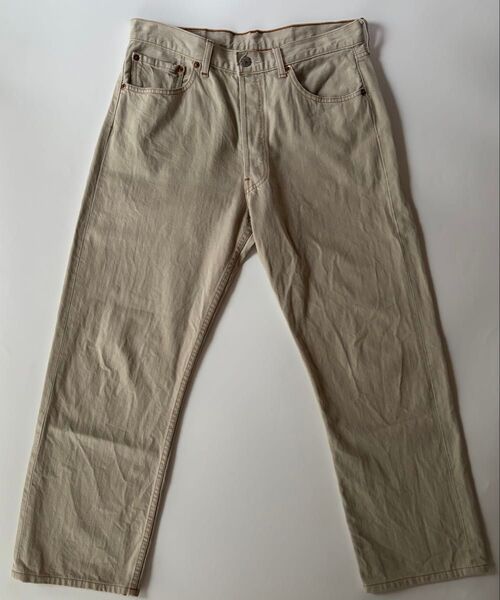 Levi's 00s 501 デニムパンツ W34 ベージュ