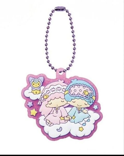 ☆サンリオ サンリオキャラクターズ☆ぷっくりラバマスグミ6 ☆リトルツインスターズ キキララ☆ラバーマスコット キーホルダー