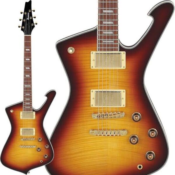 Ibanez Iceman violin sunburst