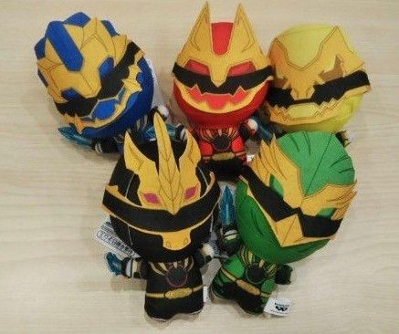 新品タグ付き 全5種セット ナンバーワン戦隊ゴジュウジャー ちびぐるみ ぬいぐるみ マスコット