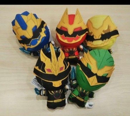 新品タグ付き 全5種セット ナンバーワン戦隊ゴジュウジャー ちびぐるみ ぬいぐるみ マスコット