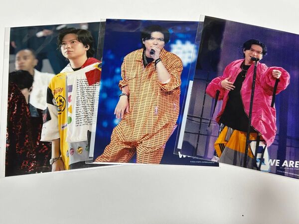 WE ARE Let's get the party STARTO ライブフォト 加藤シゲアキ(3種)
