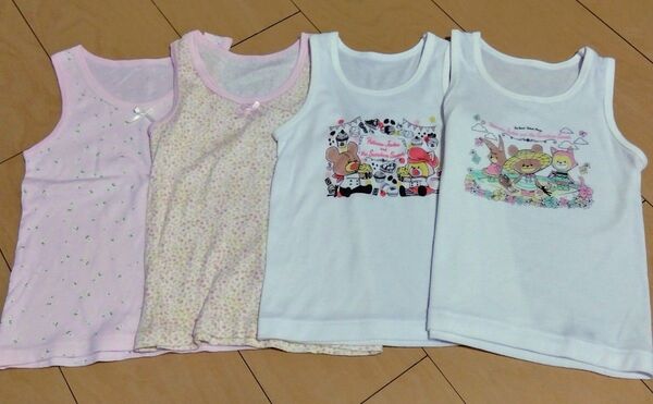 タンクトップ 4枚セット 100cm