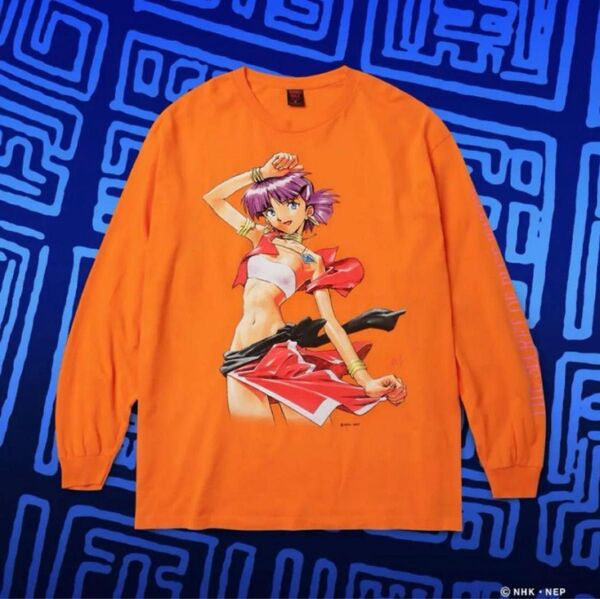 GEEKS RULE Tシャツ 不思議の海のナディア 新品未開封 XL オレンジ nadia ナディア